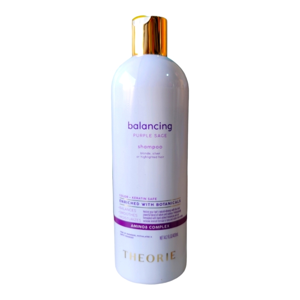 2 Theorie Balancing Purple Sage Shampoo Tone Moisturize